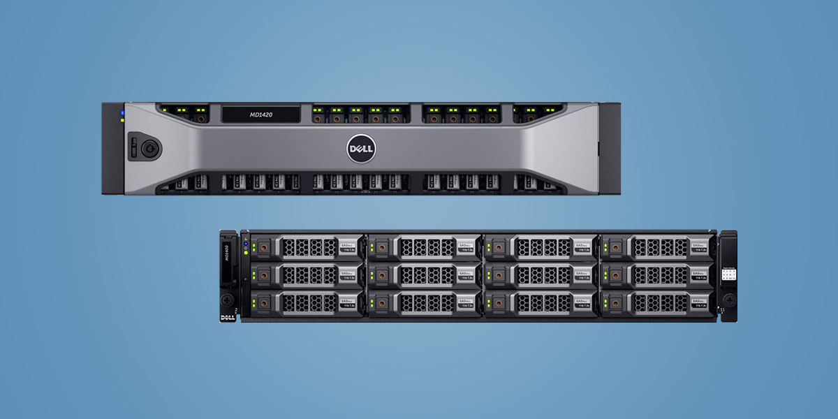 Dell Storage MD1400 和 MD1420存储